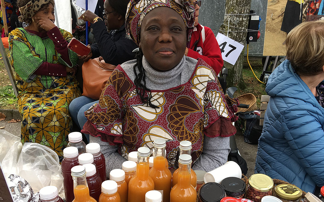 Joli succès du stand à la Foire aux oignons
